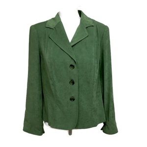 5 for $25. Kim Rogers Green Jacket Size LP